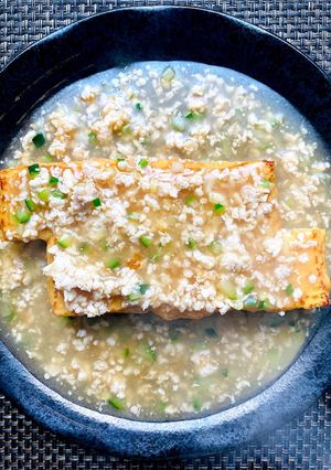 ご飯とも美味しい厚揚げの鶏そぼろあんかけ-レシピのメイン写真