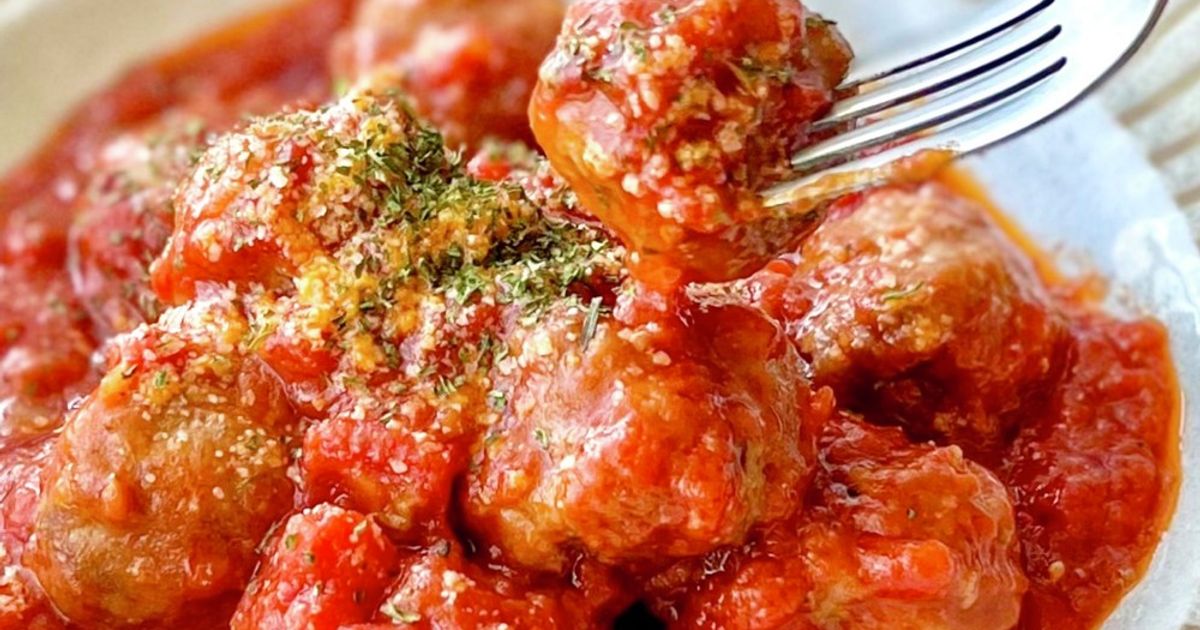 楽めし】ミートボールのトマト煮 by santababy 【クックパッド
