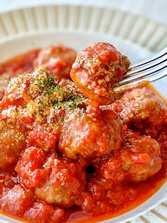 【楽めし】ミートボールのトマト煮-レシピのメイン写真