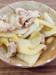 白菜と豚バラのとろとろ煮-レシピのメイン写真