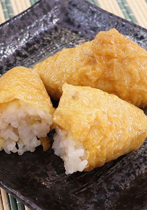 筍の煮物をリメイク！簡単いなり寿司-レシピのメイン写真