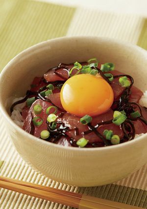 まぐろの昆布漬け丼-レシピのメイン写真
