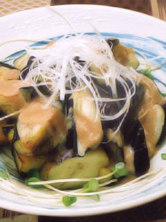 揚げなすのごまだれかけ-レシピのメイン写真