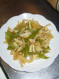 茎わかめとお揚げの炒め物-レシピのメイン写真