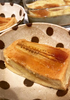 キャラメリゼバナナパンプリン-レシピのメイン写真