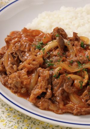 レンジでハヤシライス-レシピのメイン写真