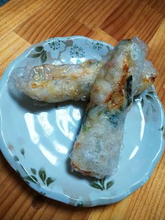 はんぺんとえびと旬のたけのこ春巻き-レシピのメイン写真