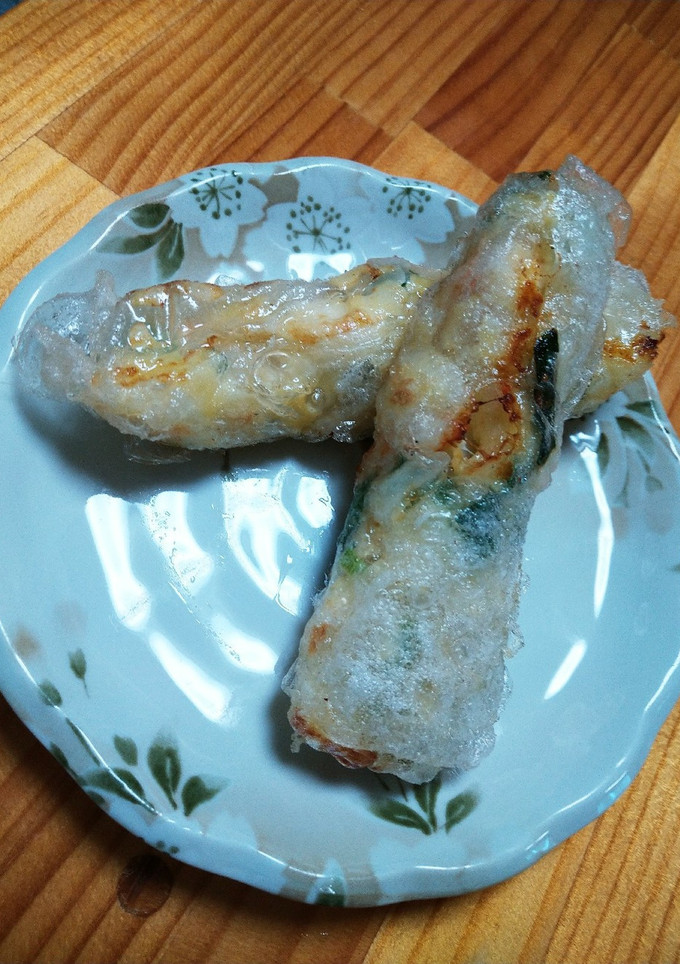 はんぺんとえびと旬のたけのこ春巻き-レシピのメイン写真