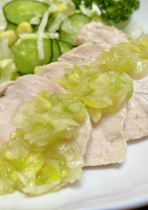 ハーブソルト香るサラダチキン-レシピのメイン写真