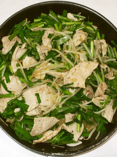 ニラ緑豆もやし炒め♪簡単冷え性漢方薬膳-レシピのメイン写真