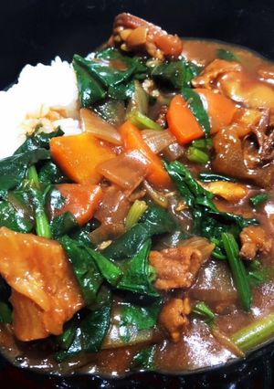 トロトロ【牛すじ煮込みカレー】-レシピのメイン写真