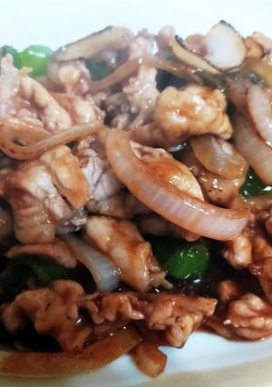 豚こまのポークチャップ-レシピのメイン写真
