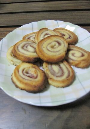 ☆ジャムのうず巻きクッキー☆-レシピのメイン写真