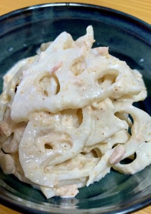 れんこんとツナの胡麻マヨサラダ☆-レシピのメイン写真