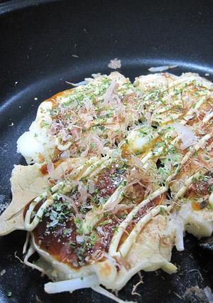 もやしとじゃがいものもちもちお好み焼き-レシピのメイン写真