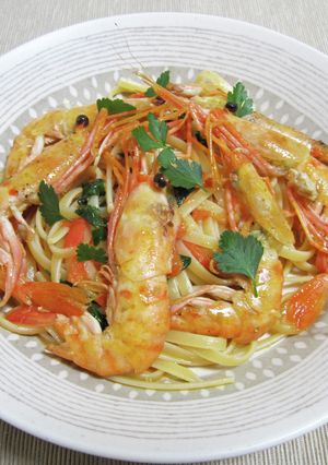 海老のパスタ-レシピのメイン写真