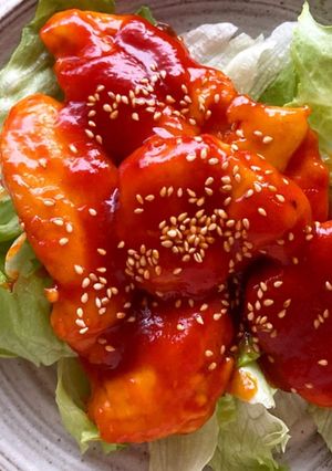 ＊ご飯おかわり！ヤンニョムチキン＊-レシピのメイン写真