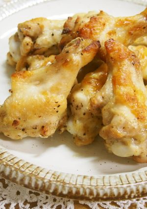 手羽元コンソメ、オーブン焼き♪簡単楽ちん-レシピのメイン写真