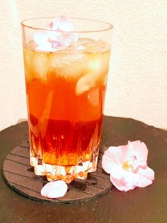 糖質オフ☆焼酎の桜の紅茶割り♪-レシピのメイン写真
