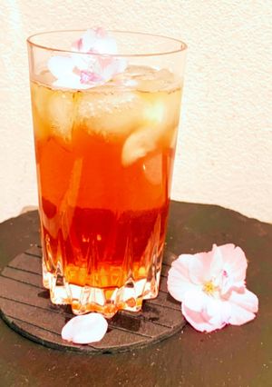 糖質オフ☆焼酎の桜の紅茶割り♪-レシピのメイン写真