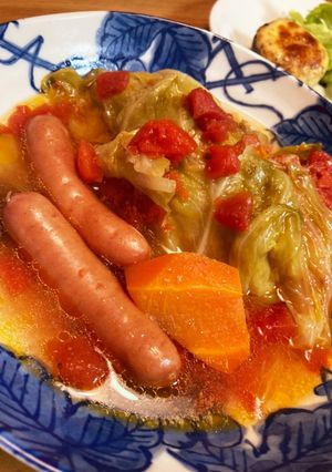 【ホットクック】巻かないロールキャベツ-レシピのメイン写真