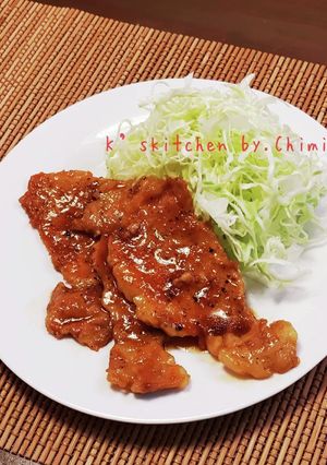 簡単☆柔らか豚のしょうが焼き♪-レシピのメイン写真
