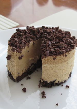 〖 コーヒーレアチーズケーキ 〗-レシピのメイン写真