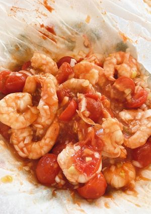 子供と食べるレンチン☆エビチリ-レシピのメイン写真