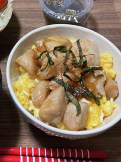 とり玉丼-レシピのメイン写真