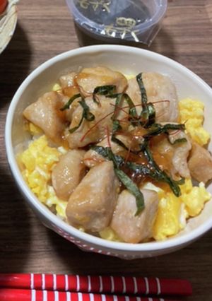 とり玉丼-レシピのメイン写真