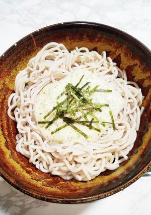 大和芋青のり風味ぶっかけそば♪-レシピのメイン写真