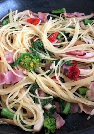 簡単春色パスタ-レシピのメイン写真
