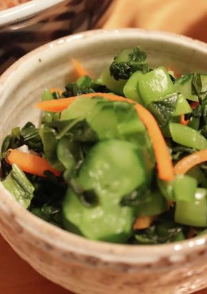 市販の野沢菜で☆簡単つけもの-レシピのメイン写真
