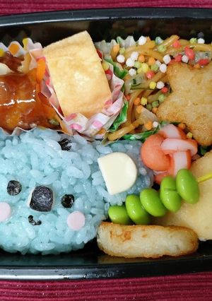 簡単に可愛く♡BT21キャラ弁☆KOYA-レシピのメイン写真