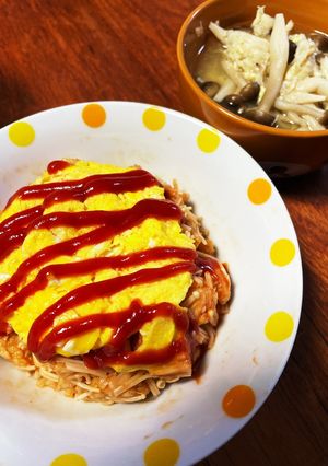 かさましオムオートミール-レシピのメイン写真