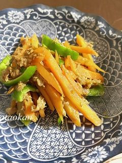人参とツナの炒め物-レシピのメイン写真