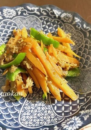 人参とツナの炒め物-レシピのメイン写真