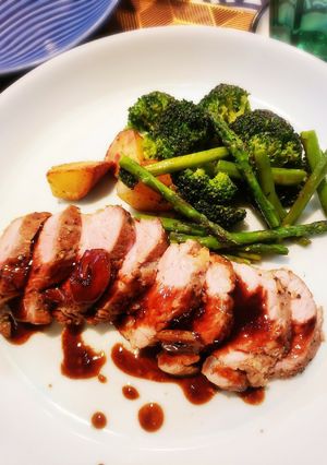 簡単 豚ヒレ肉でローストポーク 低糖質！-レシピのメイン写真