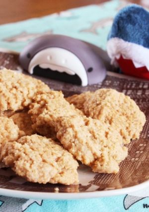 オートミールクッキー簡単シンプルFP使用-レシピのメイン写真