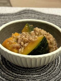 かぼちゃのそぼろあんかけ-レシピのメイン写真