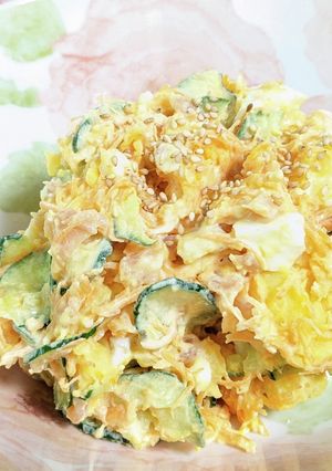 人参たっぷり新じゃが芋のサラダ-レシピのメイン写真