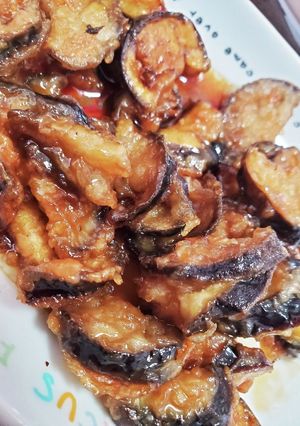 揚げナス(濃いめ麺つゆ味)-レシピのメイン写真