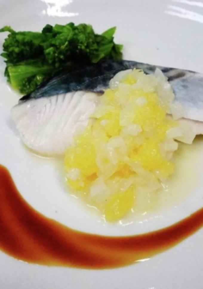 春を楽しむ焼き魚～はっさくと新玉～-レシピのメイン写真