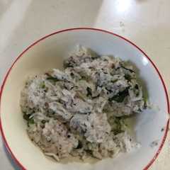 しらすと野沢菜のゆかりご飯-レシピのメイン写真