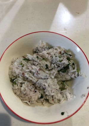 しらすと野沢菜のゆかりご飯-レシピのメイン写真