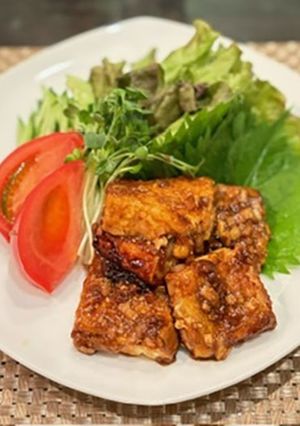 豆腐ステーキ薬味ソース-レシピのメイン写真