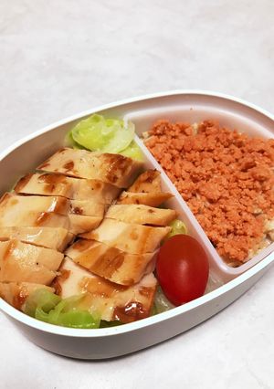 鮭オートミール弁当　4/7 木-レシピのメイン写真