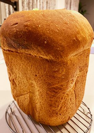 HB国産強力粉モチフワ食パン2パターン-レシピのメイン写真