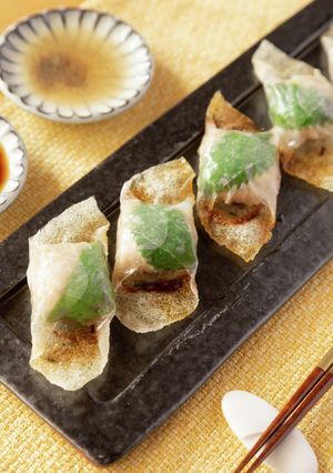 ライスペーパー羽根餃子！グルテンフリー-レシピのメイン写真