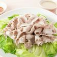 ごまだれで食べる冷しゃぶ